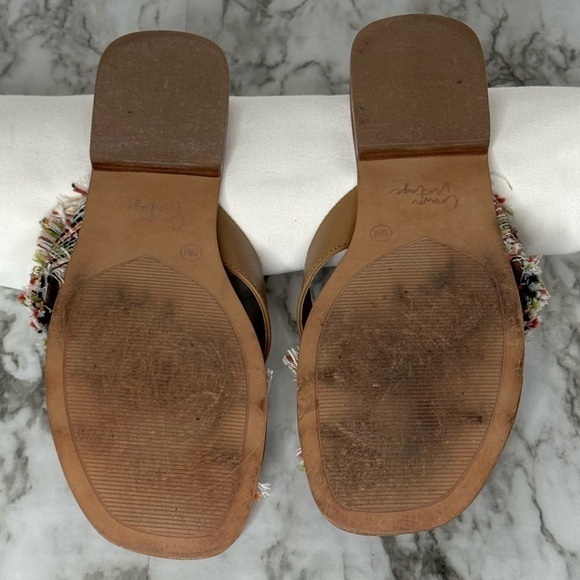 Crown Vintage Peruvian Woven Sandals-‎ Sz 9 - Picture 10 of 10